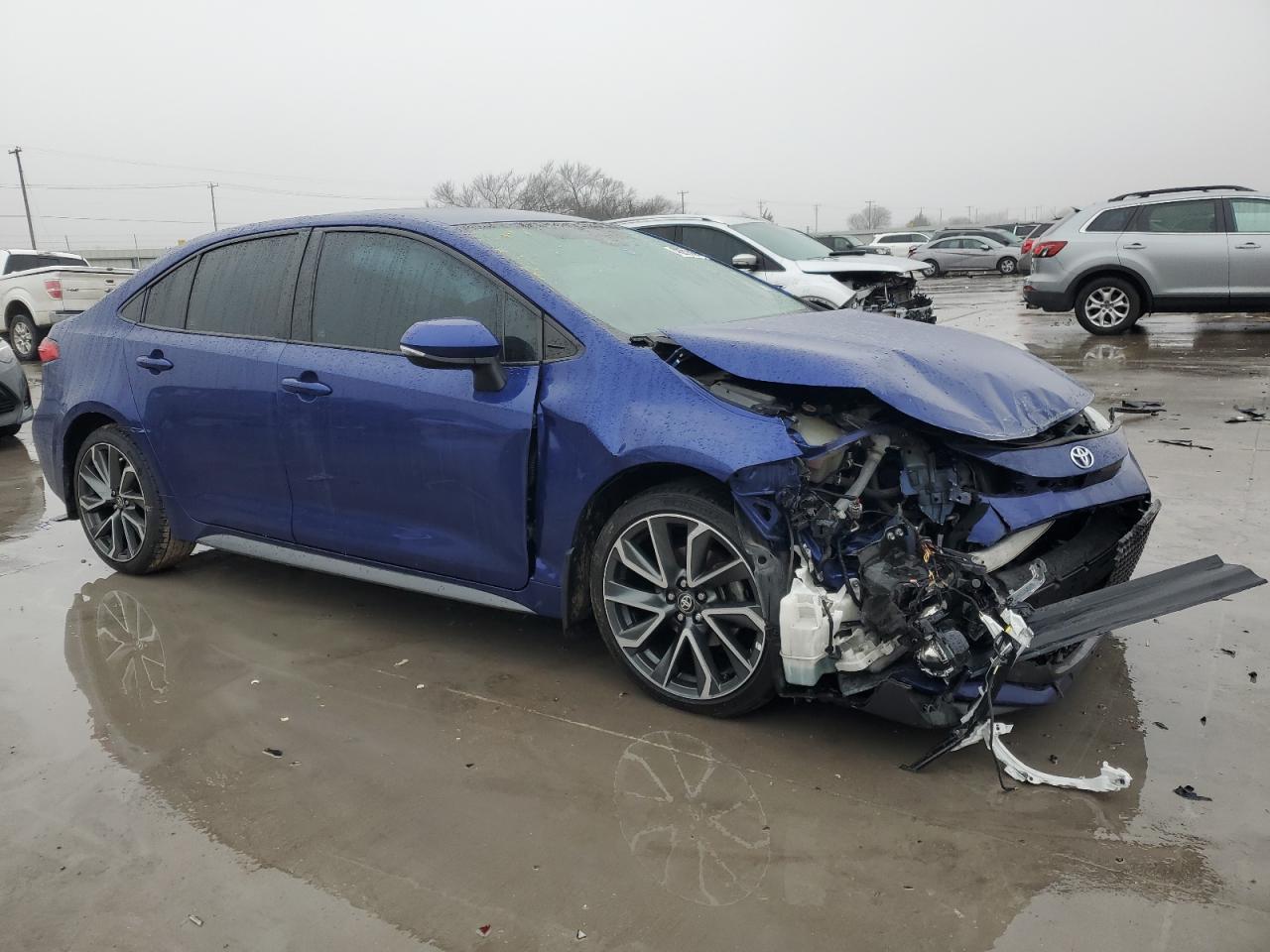 2021 Toyota Corolla VIN 5YFS4MCE8MP064164 Copart auction photo, front end damage thumbnail 4