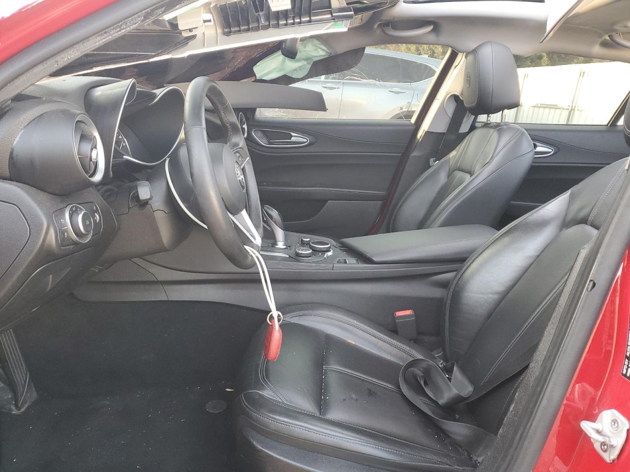 2019 Alfa Romeo Giulia VIN ZARFANAN7K7605678 Copart auction photo, rollover / undercarriage damage thumbnail 7