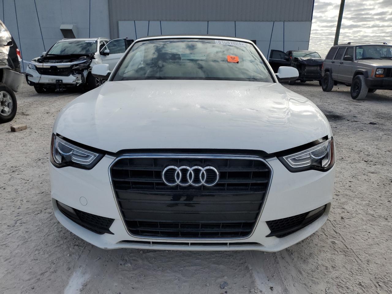 2013 Audi A5 VIN WAUCFAFHXDN003735 Copart auction photo, minor dent/scratches damage thumbnail 5