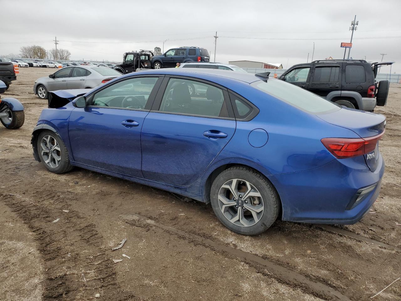 2021 KIA Forte VIN 3KPF24AD1ME330160 Copart auction photo, front end damage thumbnail 2