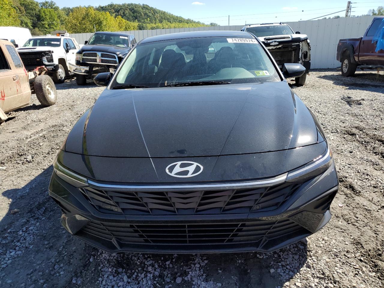 2024 Hyundai Elantra VIN KMHLL4DG2RU788932 Copart auction photo, side / rear end damage thumbnail 5