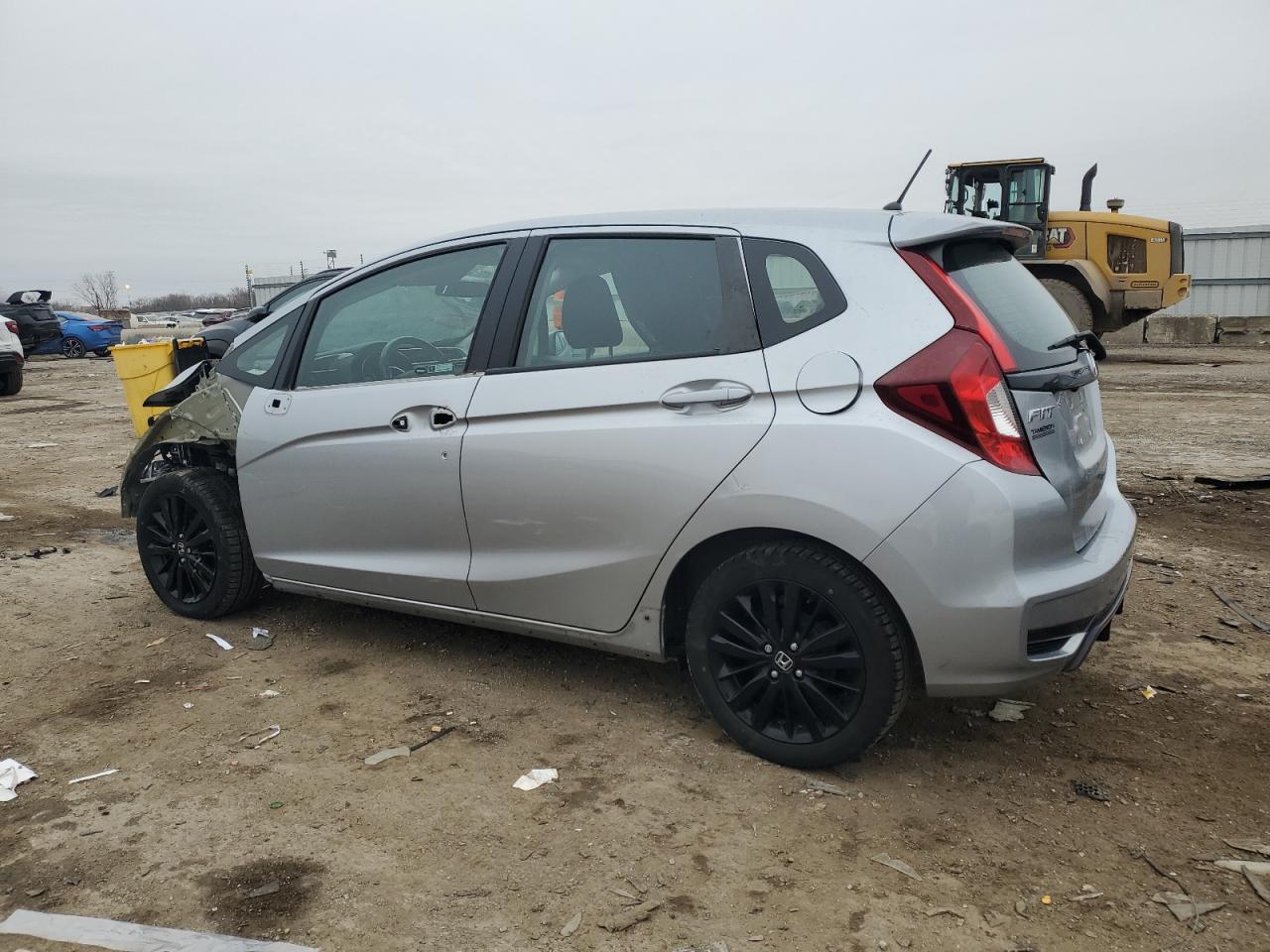 2019 Honda Fit VIN 3HGGK5H67KM727555 Copart auction photo, all over damage thumbnail 2