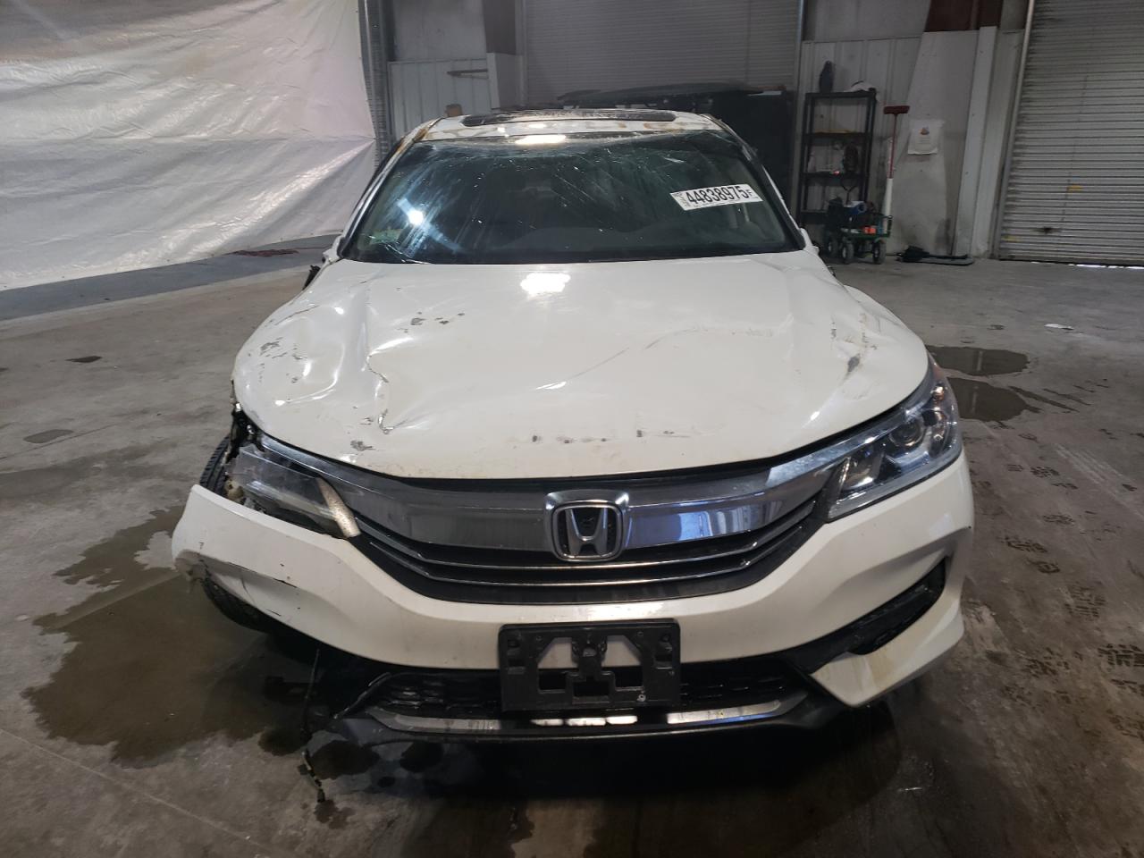2016 Honda Accord VIN 1HGCR2F74GA096028 Copart auction photo, rollover damage thumbnail 5