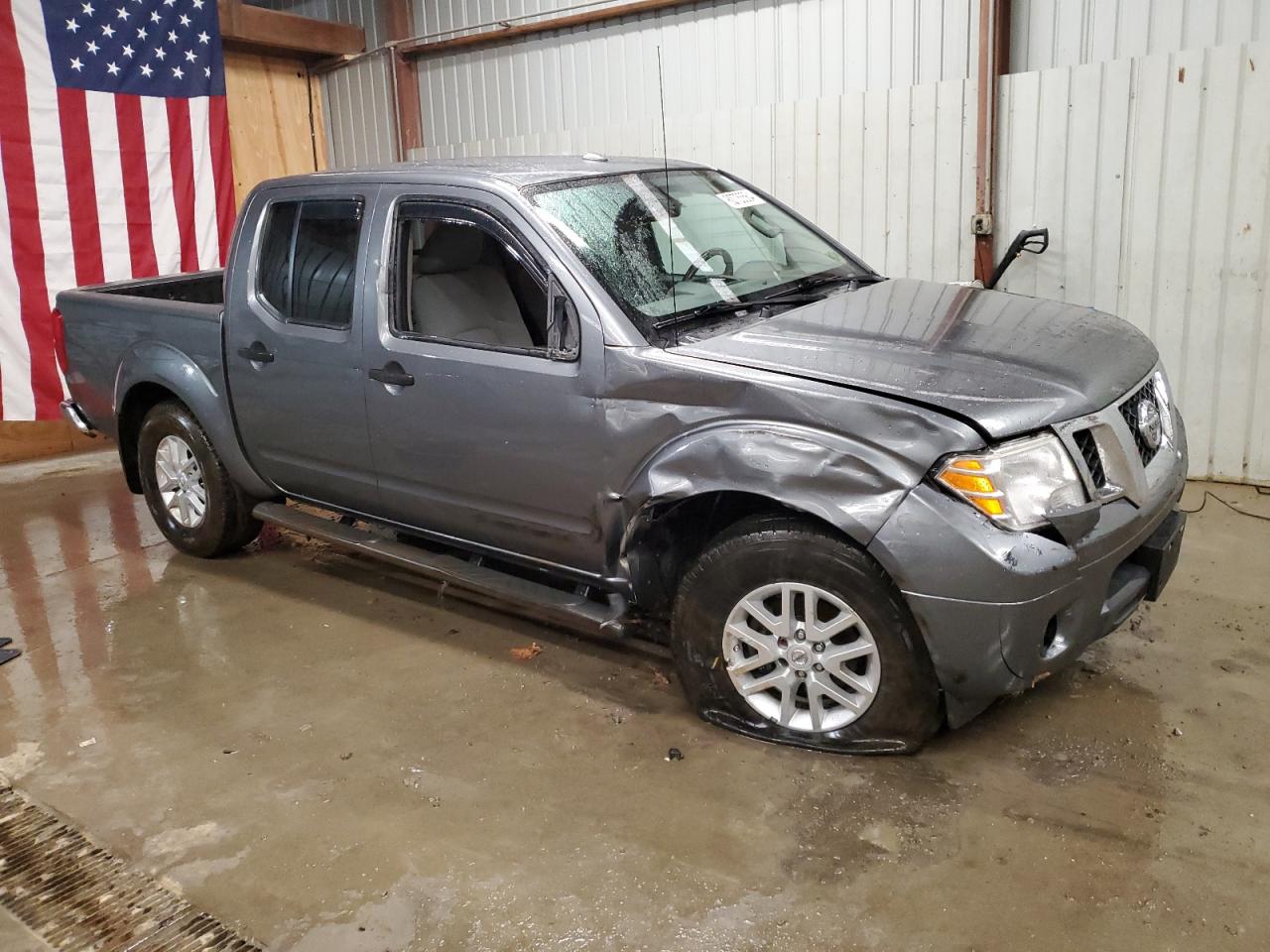 2017 Nissan Navara (Frontier) VIN 1N6DD0EV5HN730816 Copart auction photo, front end / side damage thumbnail 4