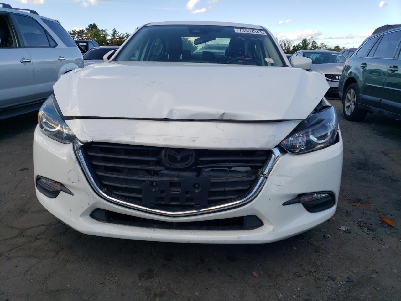 2018 Mazda 3 VIN 3MZBN1V33JM198667 Copart auction photo, front end / minor dent/scratches damage thumbnail 5