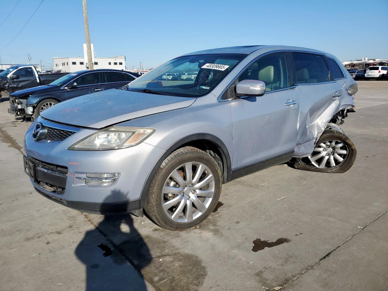 2008 Mazda CX-9 VIN JM3TB28A080127091