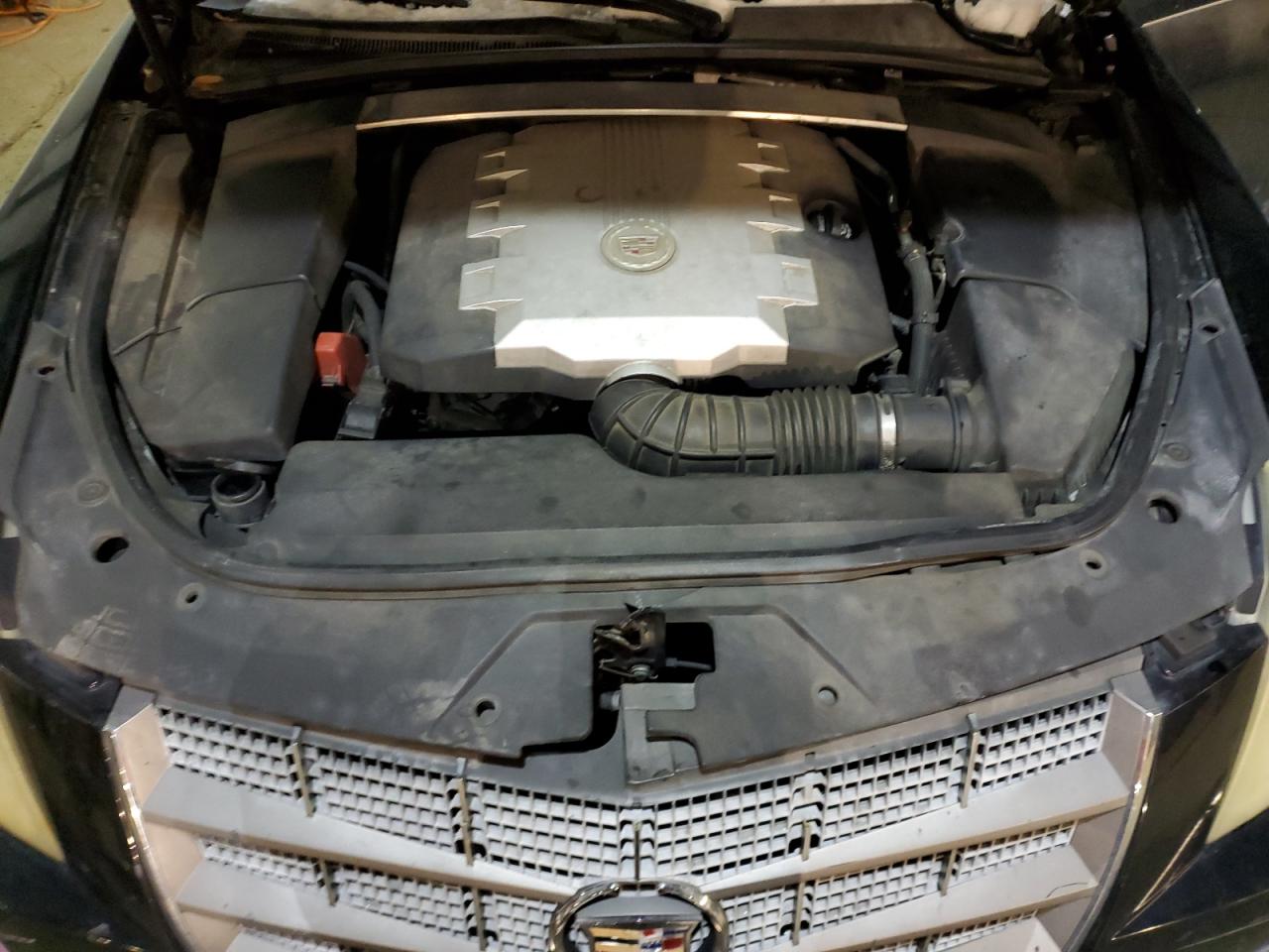 2008 Cadillac CTS VIN 1G6DM577780121094 Copart auction photo, front end / side damage thumbnail 11