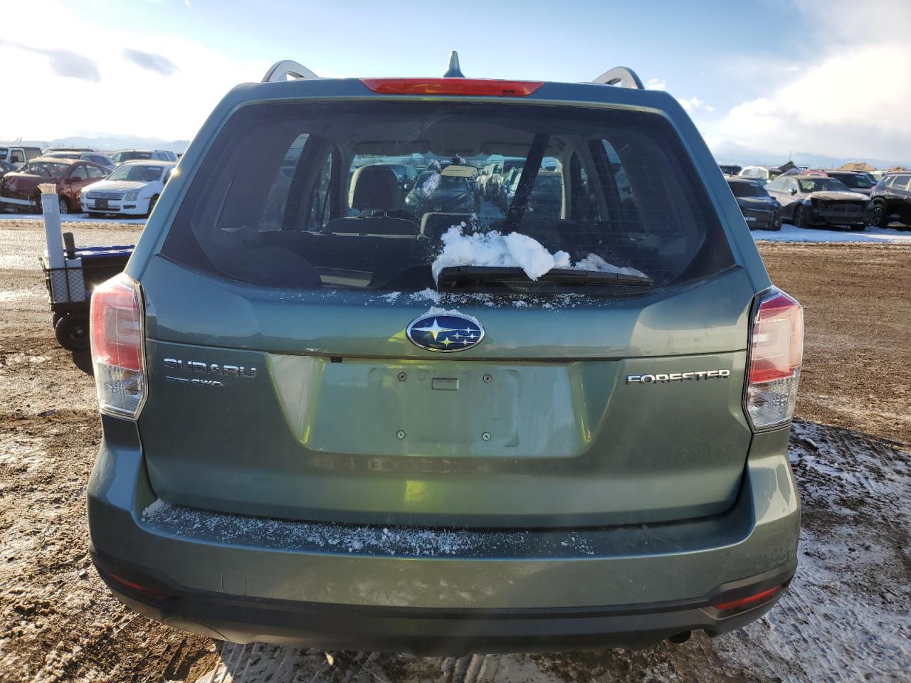 2018 Subaru Forester VIN JF2SJABC9JH589976 Copart auction photo, front end damage thumbnail 6