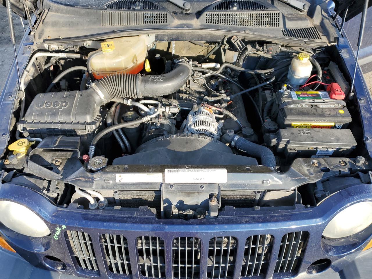 2007 Jeep Liberty (North America) VIN 1J4GL48K67W540442 Copart auction photo, rear end damage thumbnail 12