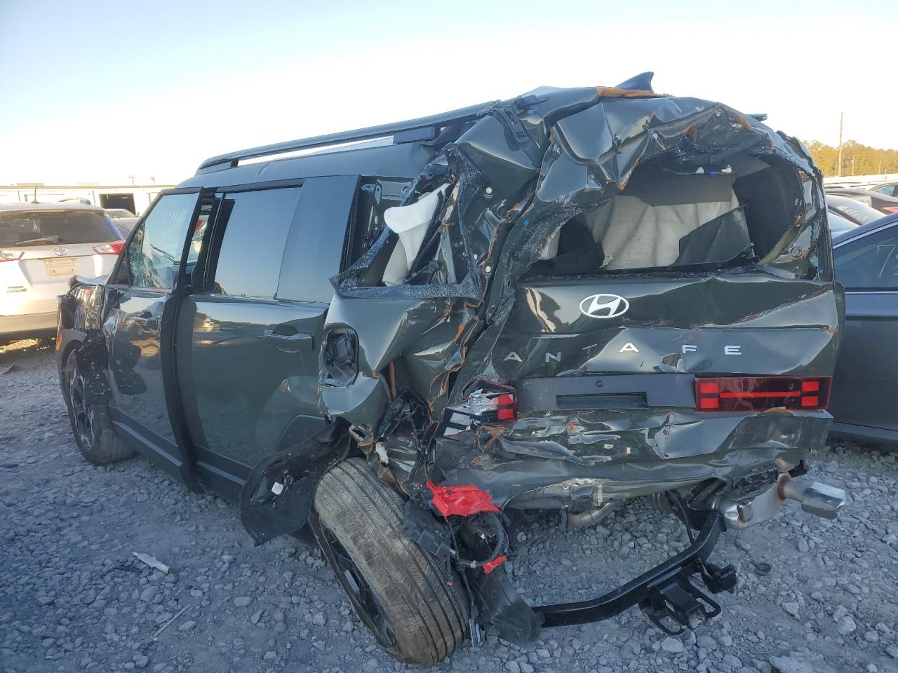 2024 Hyundai Santa Fe VIN 5NMP24GL6RH018645 Copart auction photo, all over damage thumbnail 2
