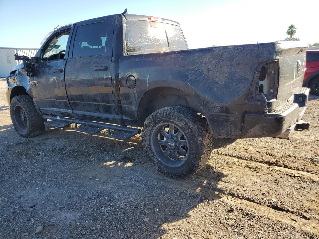 2015 RAM 1500 VIN 1C6RR7MT3FS519834 Copart auction photo, front end / all over damage thumbnail 2