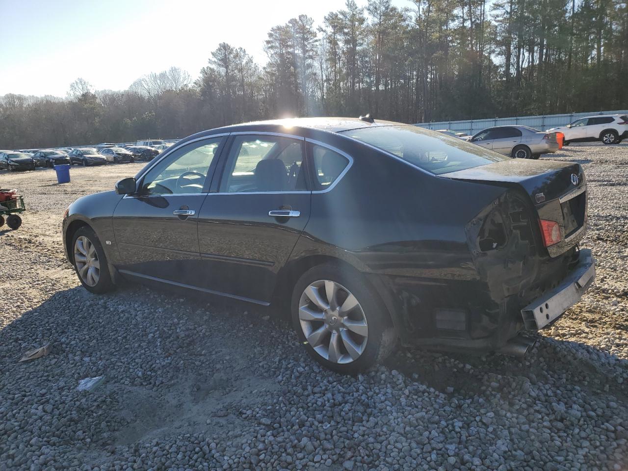2007 Infiniti M VIN JNKAY01F57M460028 Copart auction photo, rear end damage thumbnail 2