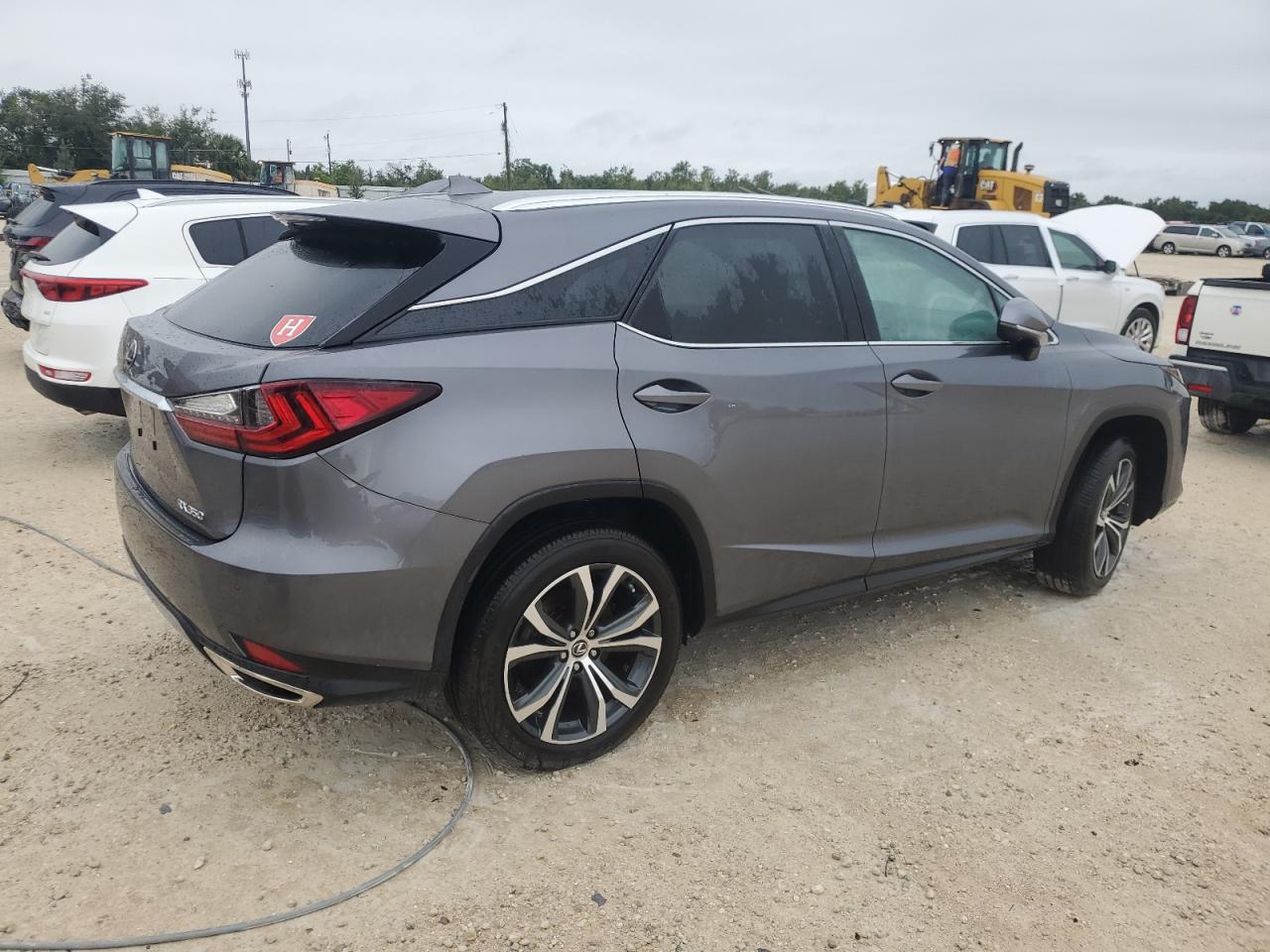 2022 Lexus RX VIN 2T2HZMAA0NC226121 Copart auction photo, water/flood damage thumbnail 3