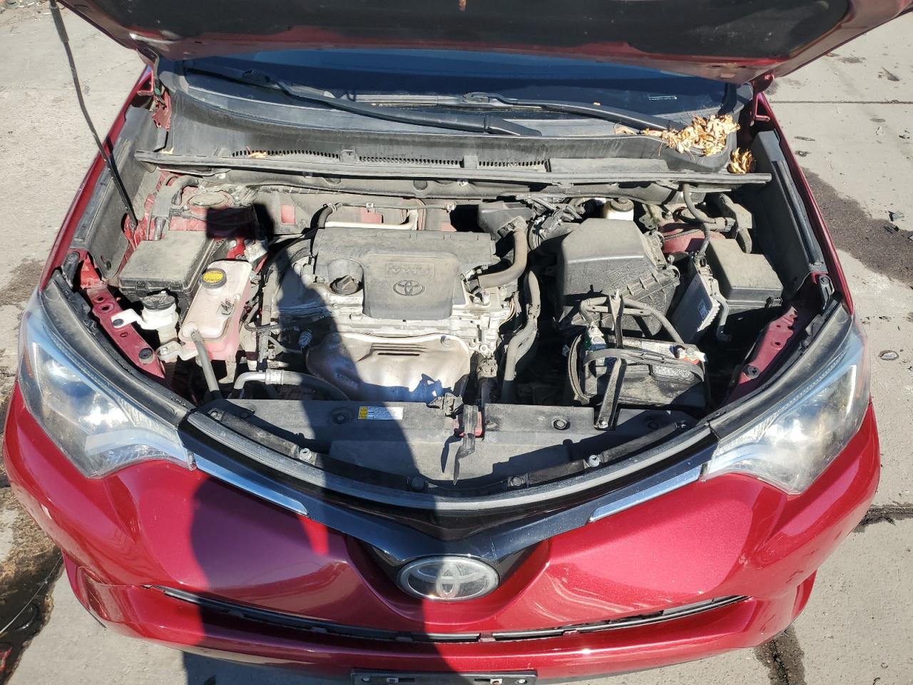 2018 Toyota RAV 4 VIN 2T3BFREV2JW832548 Copart auction photo, side / hail damage thumbnail 12