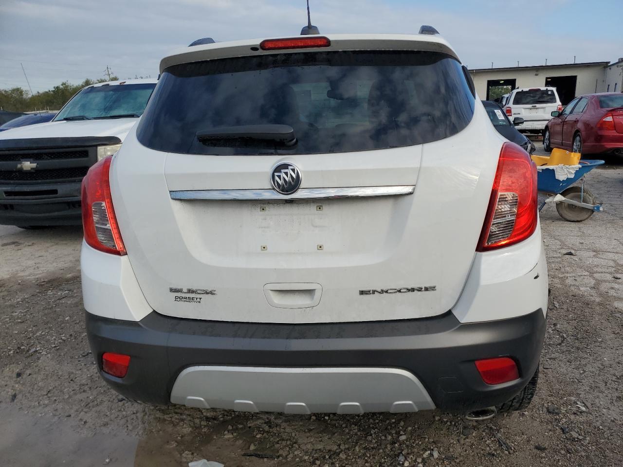 2016 Buick Encore VIN KL4CJASB8GB730231 Copart auction photo, front end damage thumbnail 6