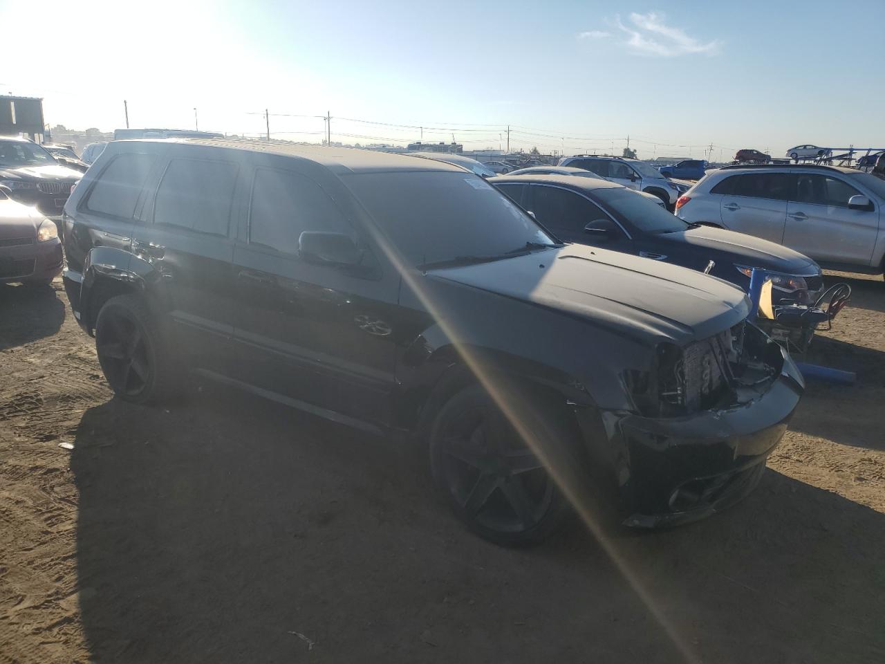 2007 Jeep Grand Cherokee VIN 1J8HR78307C517588 Copart auction photo, front end damage thumbnail 4