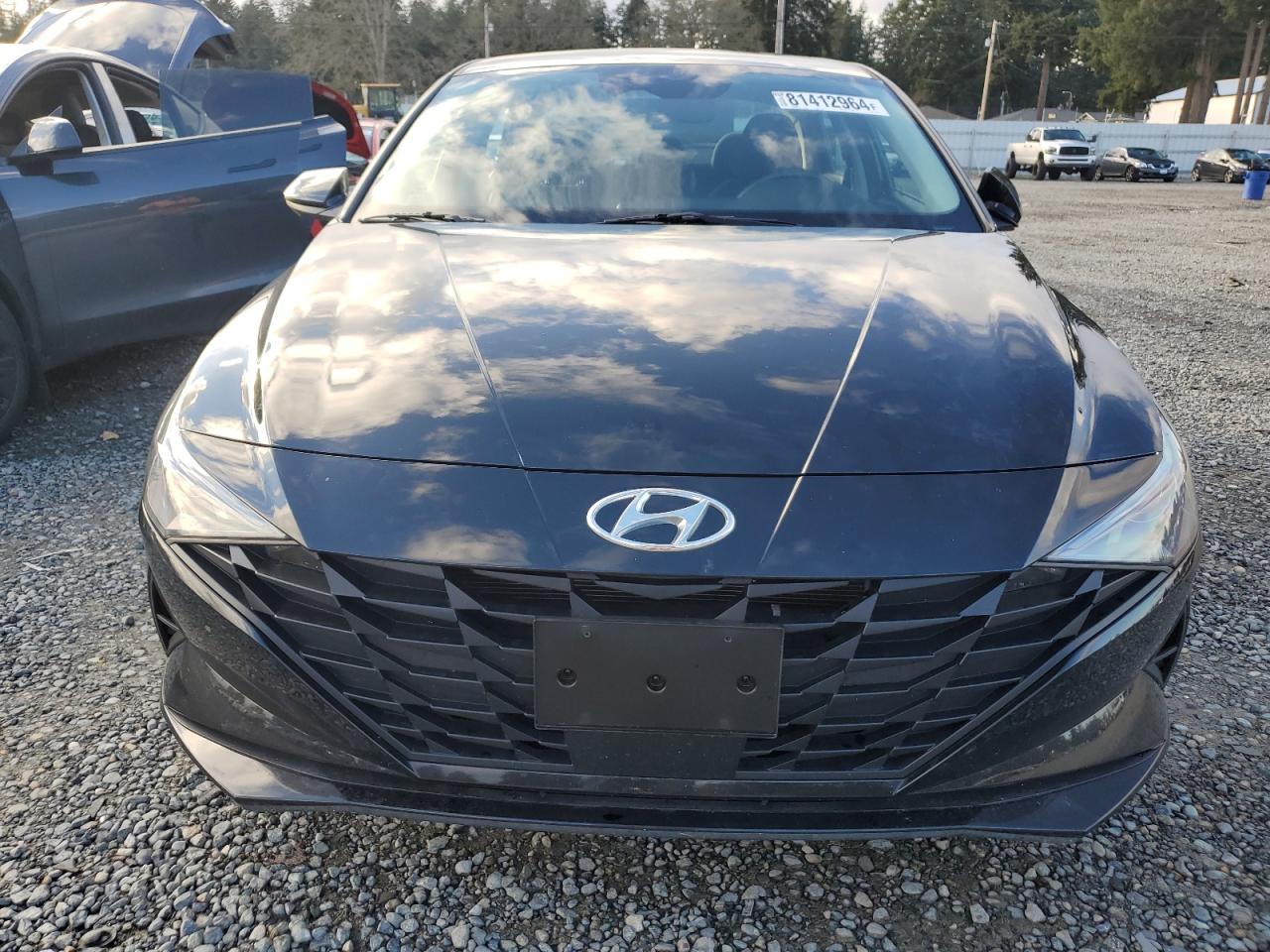 2021 Hyundai Elantra VIN KMHLS4AG7MU102092 Copart auction photo, rear end / side damage thumbnail 5