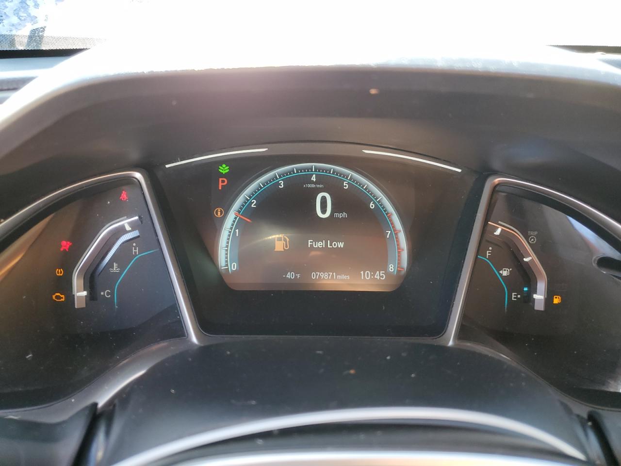 2018 Honda Civic VIN JHMFC1F32JX008682 Copart auction photo, front end damage thumbnail 9