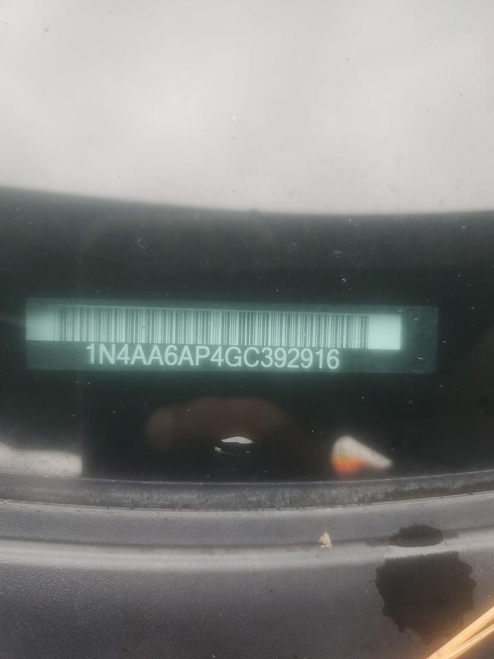 2016 Nissan Maxima VIN 1N4AA6AP4GC392916 Copart auction photo, side damage thumbnail 12