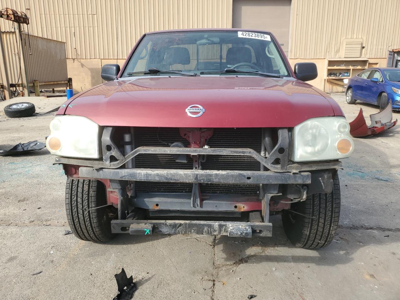 2004 Nissan Navara (Frontier) VIN 1N6ED26TX4C443992 Copart auction photo, front end damage thumbnail 5