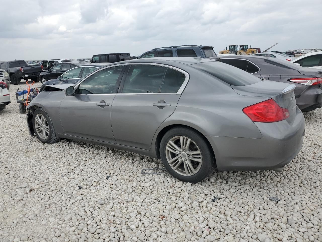 2010 Infiniti G VIN JN1CV6AP1AM400224 Copart auction photo, front end damage thumbnail 2