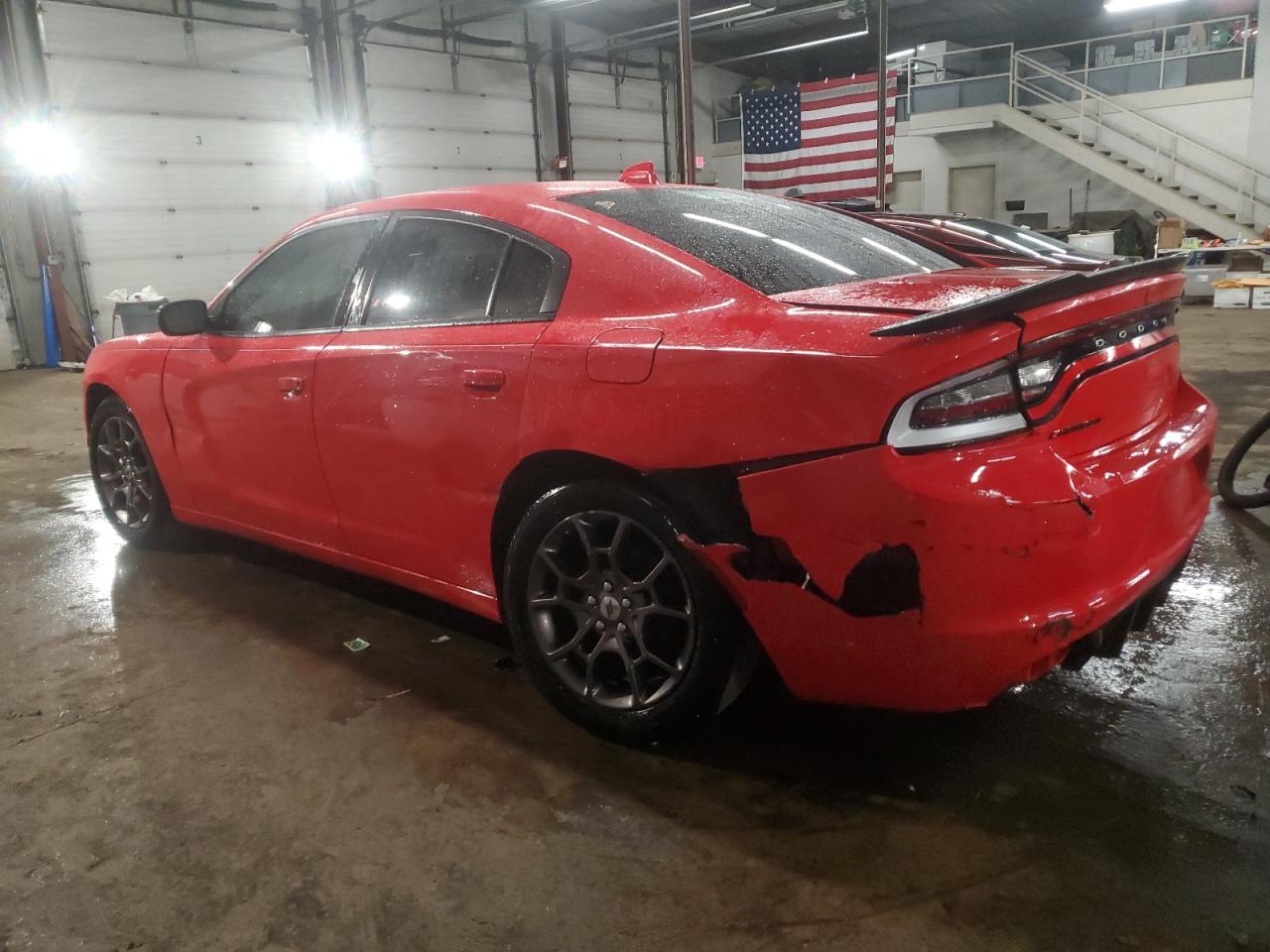 2018 Dodge Charger VIN 2C3CDXJGXJH210998 Copart auction photo, rear end damage thumbnail 2