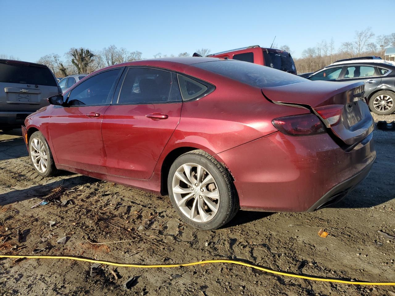 2015 Chrysler 200 VIN 1C3CCCBB1FN521393 Copart auction photo, front end damage thumbnail 2