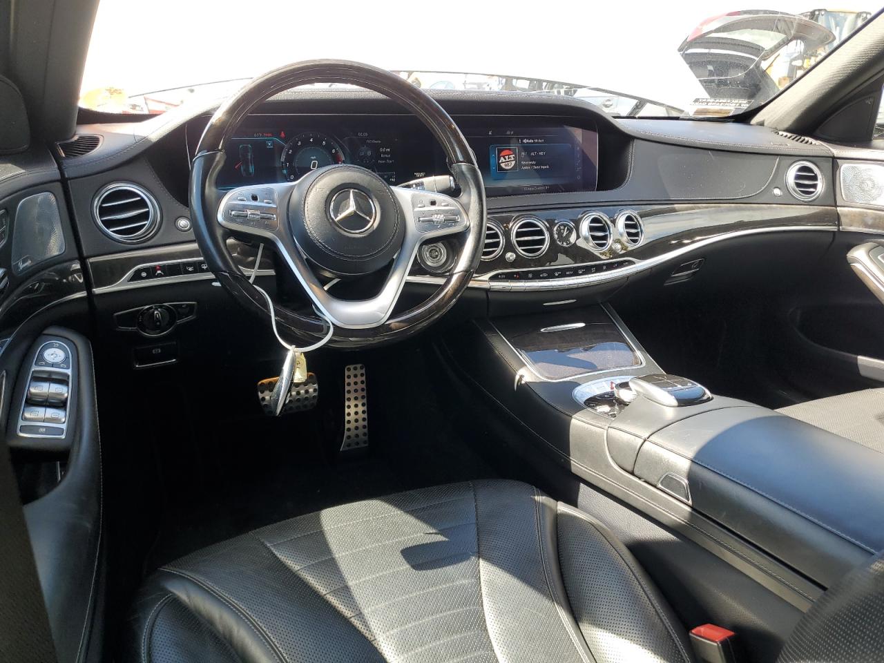 2018 Mercedes-Benz S-klasse VIN WDDUG8DB9JA368265 Copart auction photo, side / rear end damage thumbnail 8