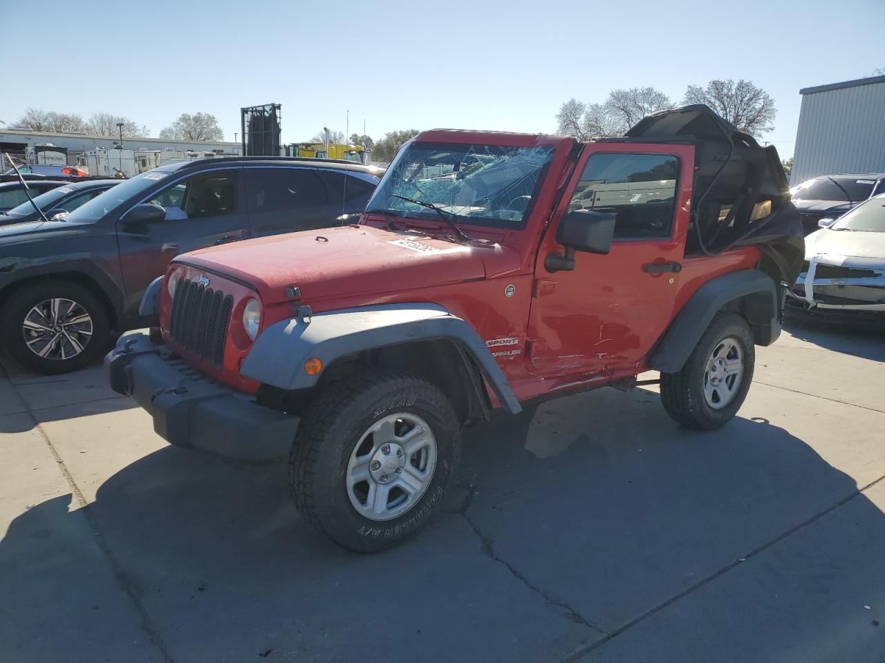 2010 Jeep Wrangler VIN 1J4AA2D16AL205719