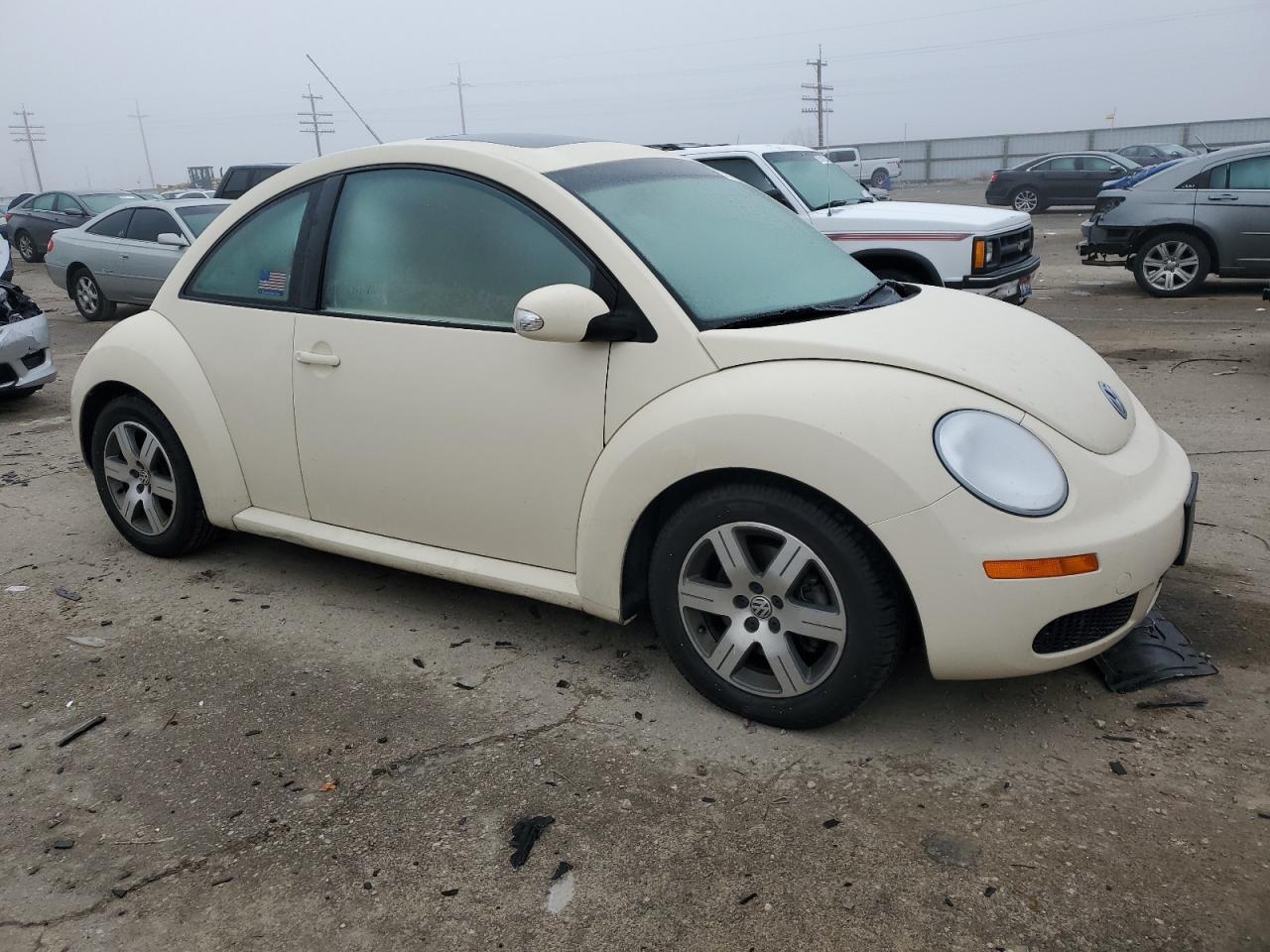 2006 Volkswagen Beetle VIN 3VWRW31C36M415168 Copart auction photo, undercarriage damage thumbnail 4