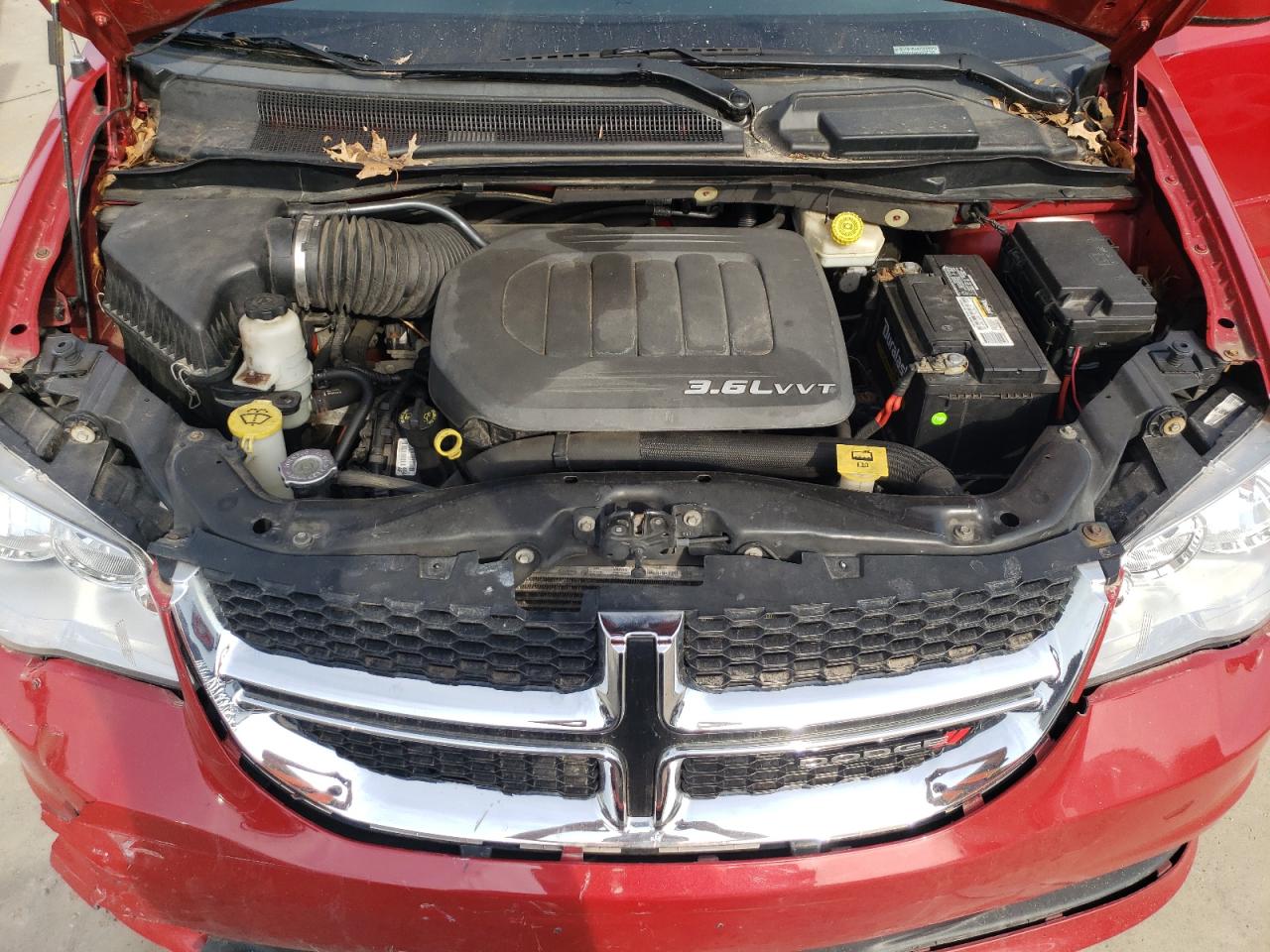 2013 Dodge Caravan VIN 2C4RDGCG9DR607765 Copart auction photo, front end damage thumbnail 12