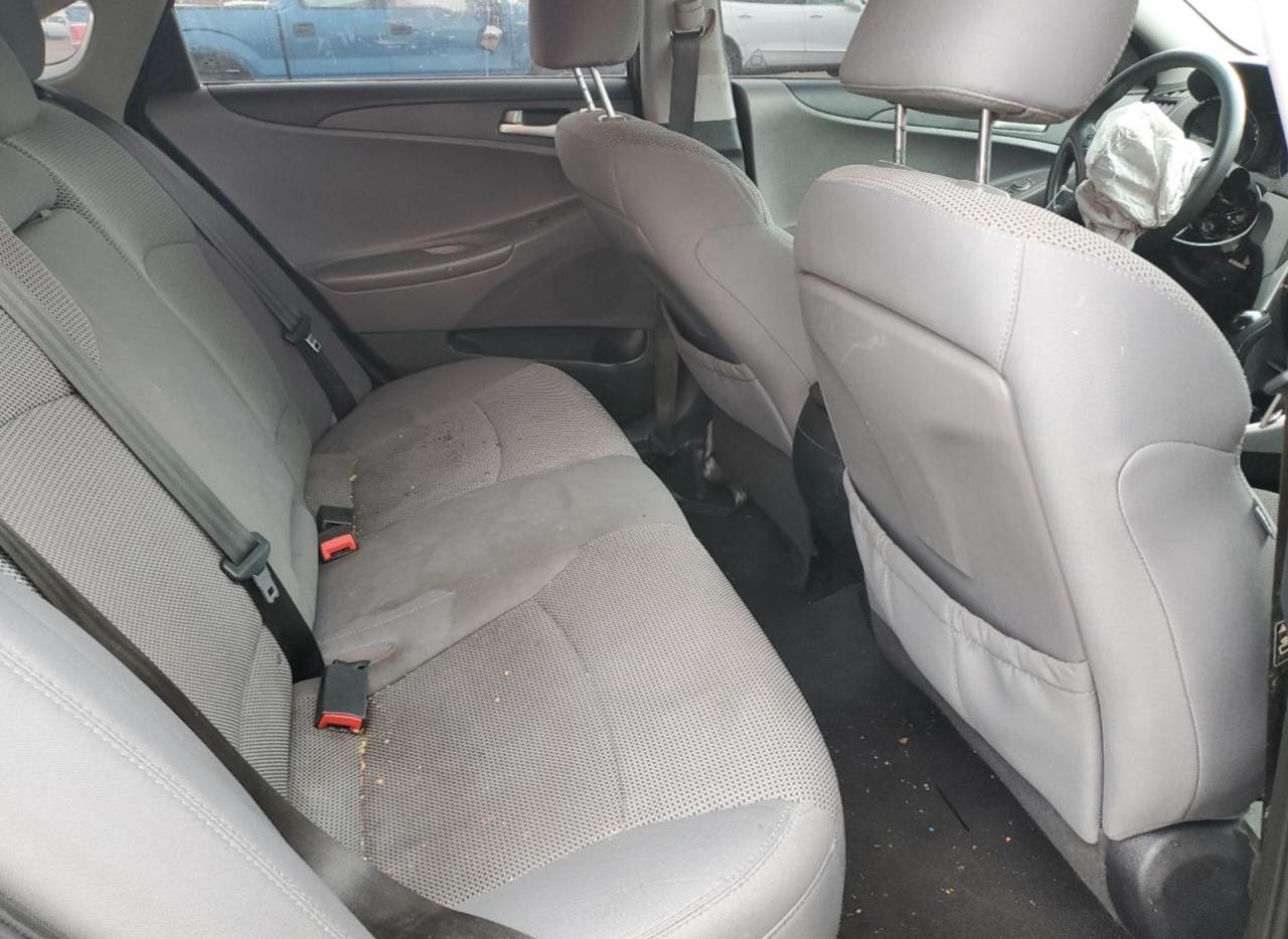 2014 Hyundai Sonata VIN 5NPEB4AC1EH858006 Copart auction photo, side / mechanical damage thumbnail 10