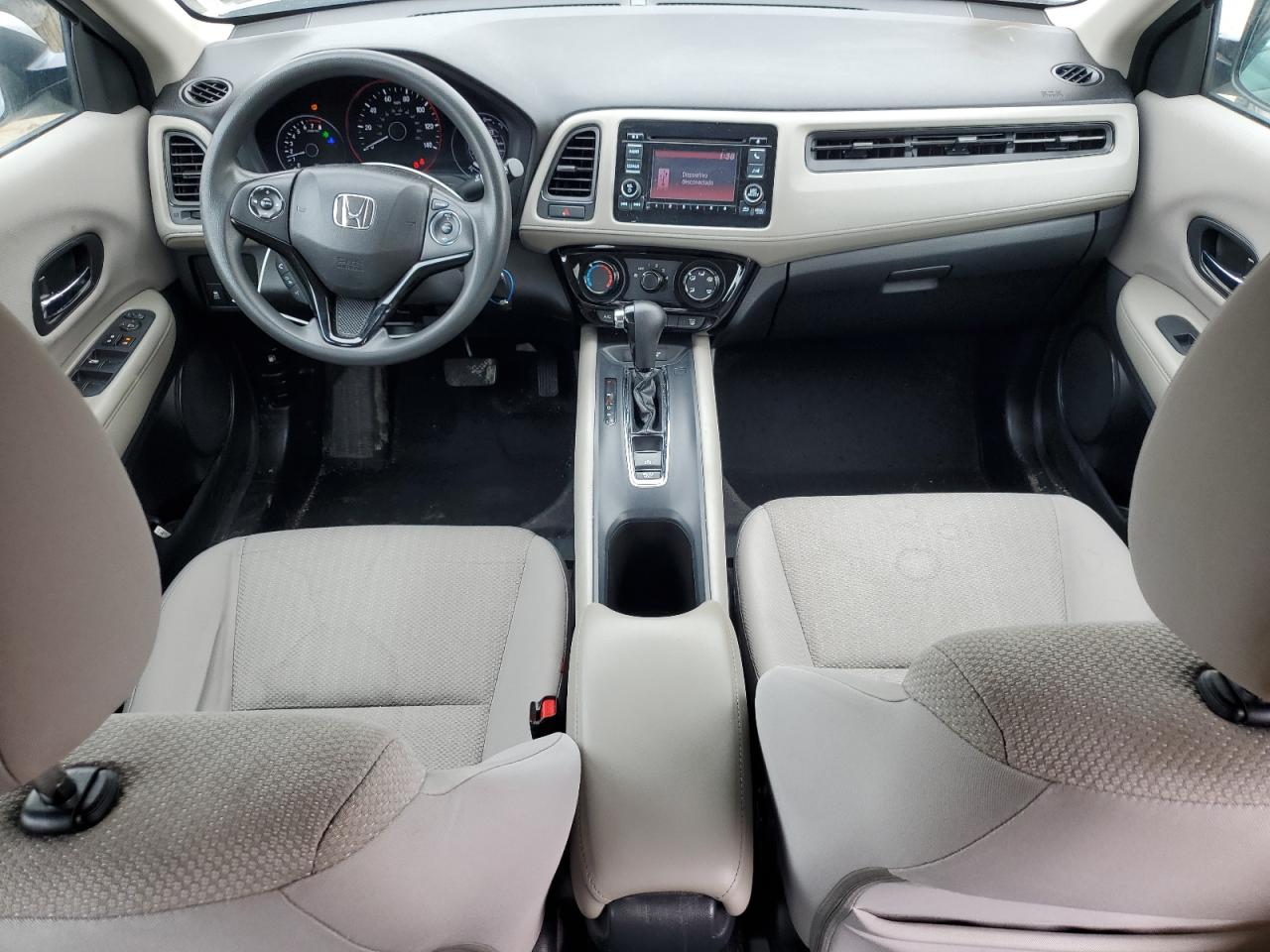 2016 Honda HR-V VIN 3CZRU6H39GM731833 Copart auction photo, front end damage thumbnail 8