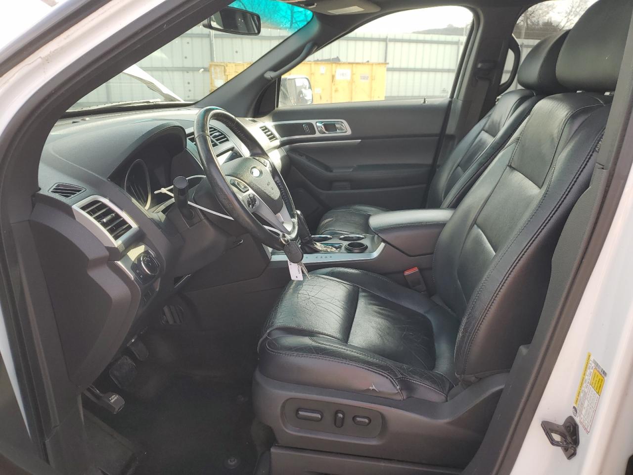 2013 Ford Explorer VIN 1FM5K7D89DGC61533 Copart auction photo, side / front end damage thumbnail 7