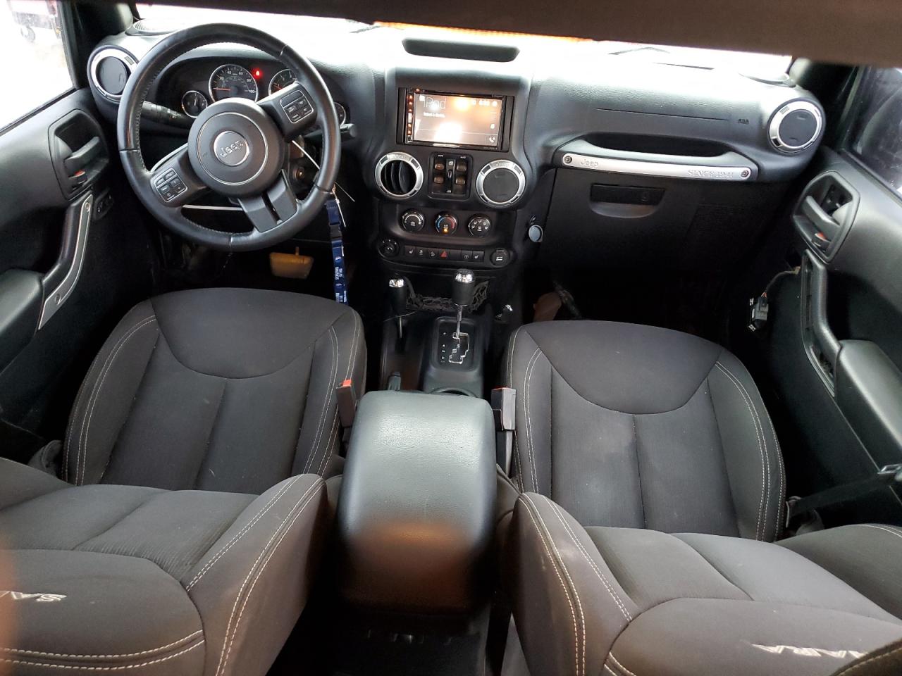 2016 Jeep Wrangler VIN 1C4BJWEG9GL207350 Copart auction photo, rollover damage thumbnail 8