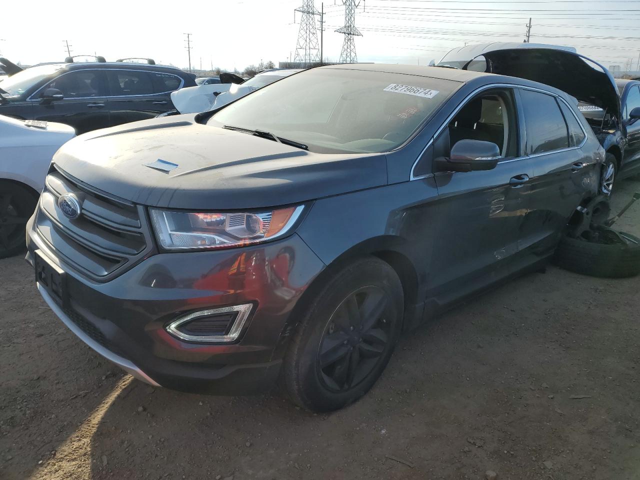 2017 Ford Edge VIN 2FMPK4J98HBB25878