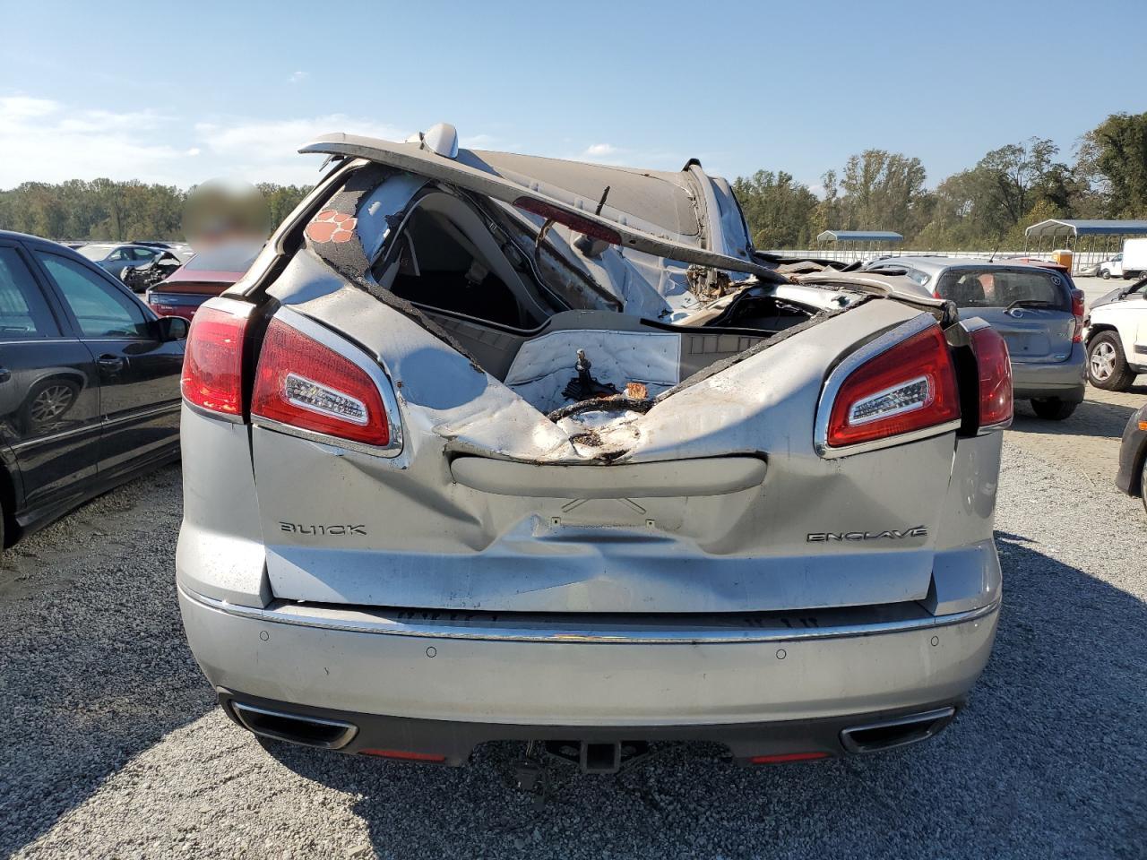 2016 Buick Enclave VIN 5GAKRBKD5GJ305798 Copart auction photo, all over damage thumbnail 6