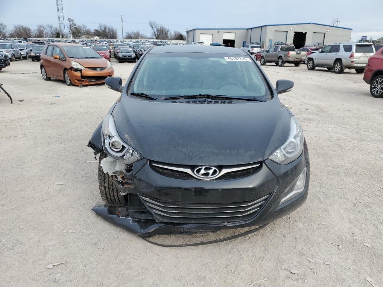 2015 Hyundai Elantra VIN 5NPDH4AE7FH624305 Copart auction photo, front end / undercarriage damage thumbnail 5