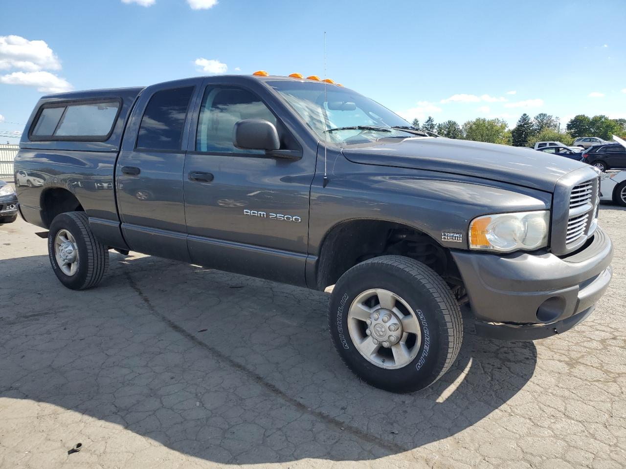 2003 Dodge RAM VIN 3D7KU28D93G752074 Copart auction photo, undercarriage damage thumbnail 4