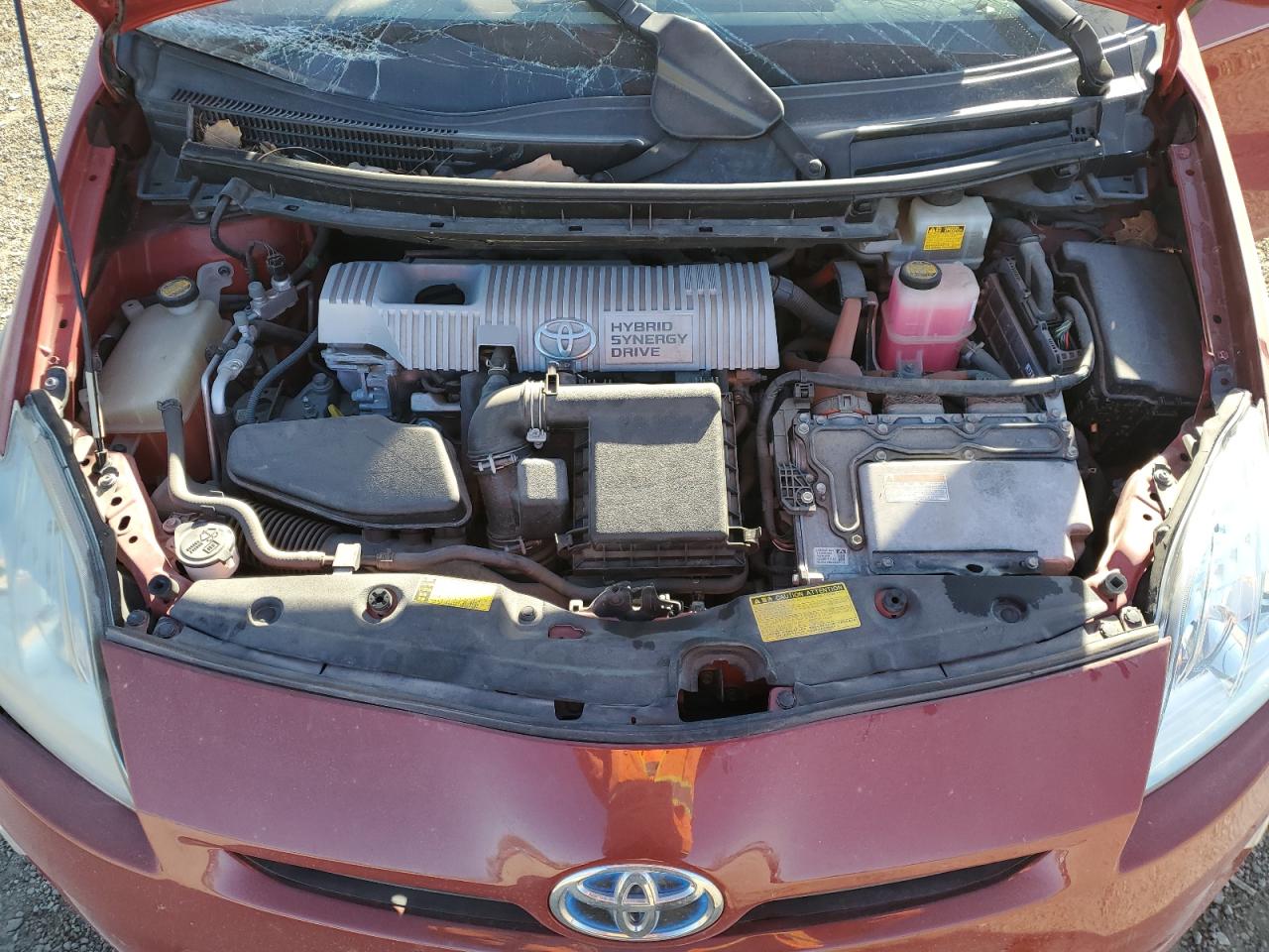 2011 Toyota Prius VIN JTDKN3DU9B0247853 Copart auction photo, all over damage thumbnail 13