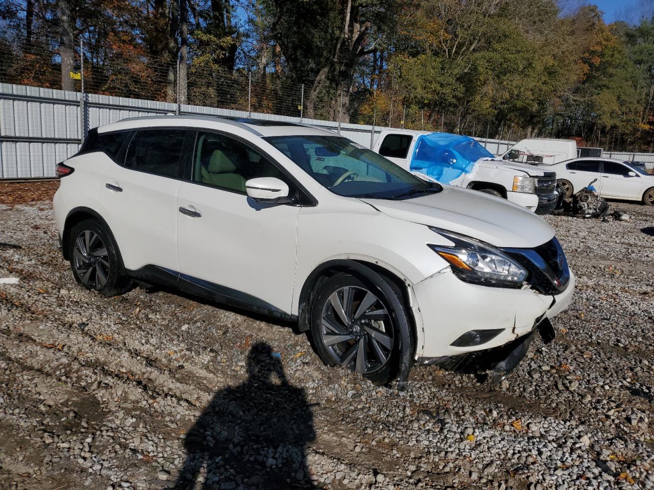 2018 Nissan Murano VIN 5N1AZ2MG2JN185116 Copart auction photo, front end damage thumbnail 4