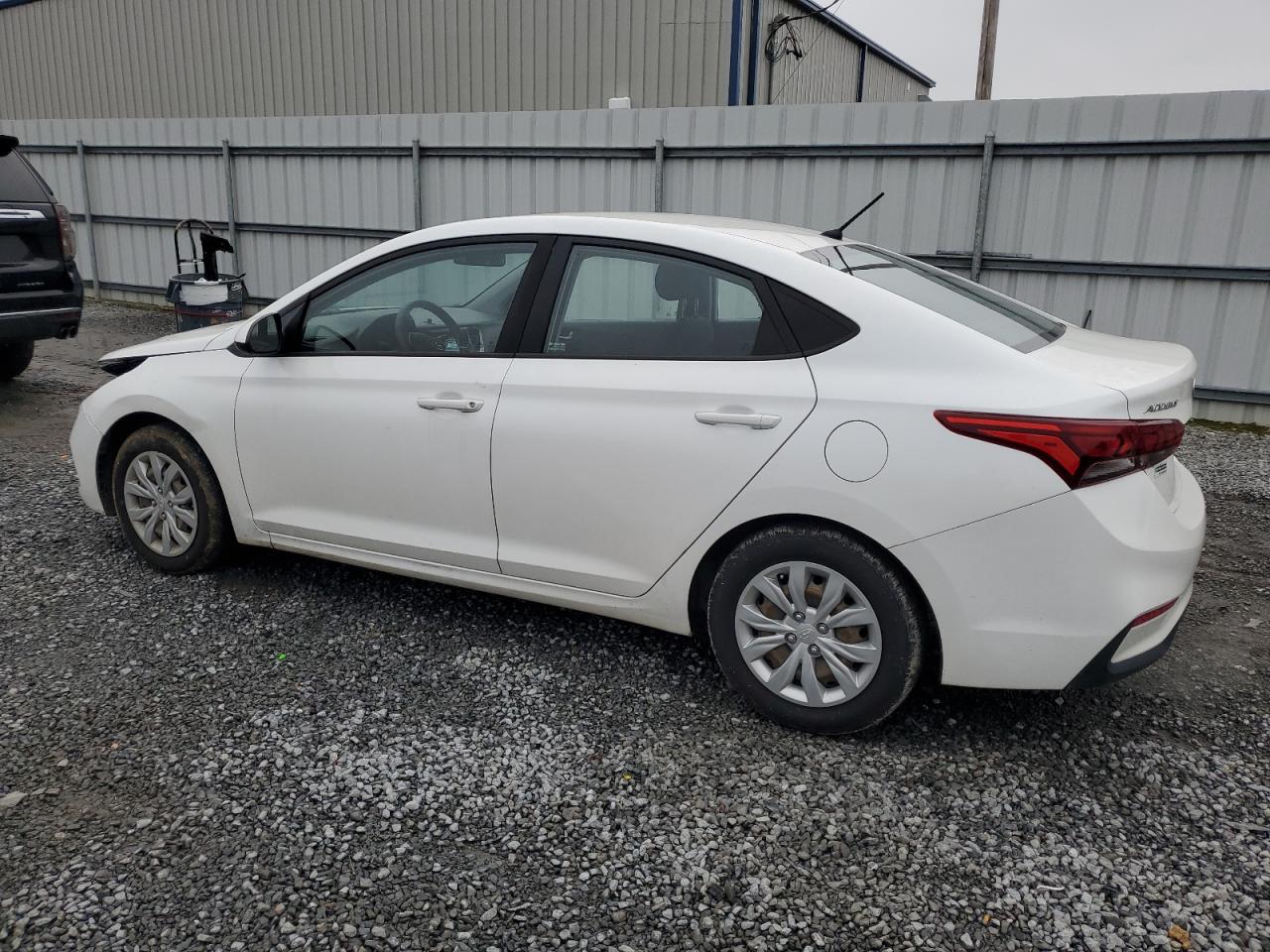 2019 Hyundai Accent VIN 3KPC24A36KE076565 Copart auction photo, front end / minor dent/scratches damage thumbnail 2