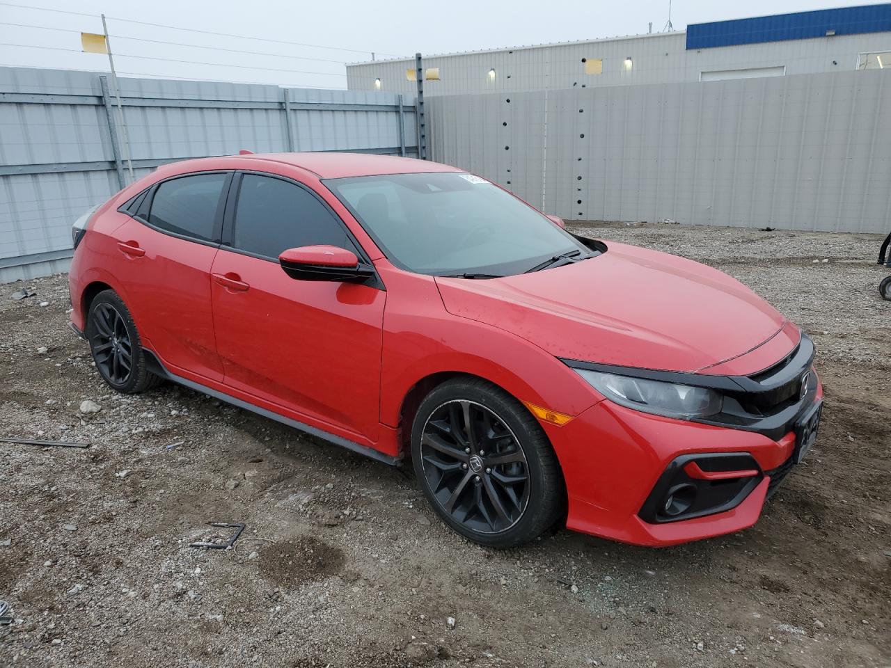 2020 Honda Civic VIN SHHFK7H4XLU208766 Copart auction photo, vandalism / front end damage thumbnail 4