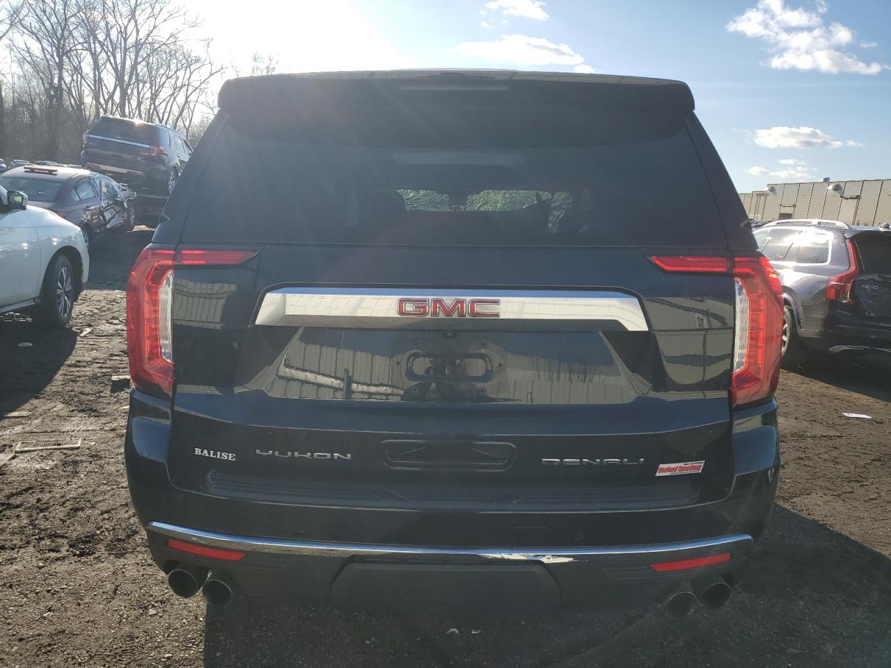 2021 GMC Yukon VIN 1GKS2DKL3MR481918 Copart auction photo, front end / side damage thumbnail 6