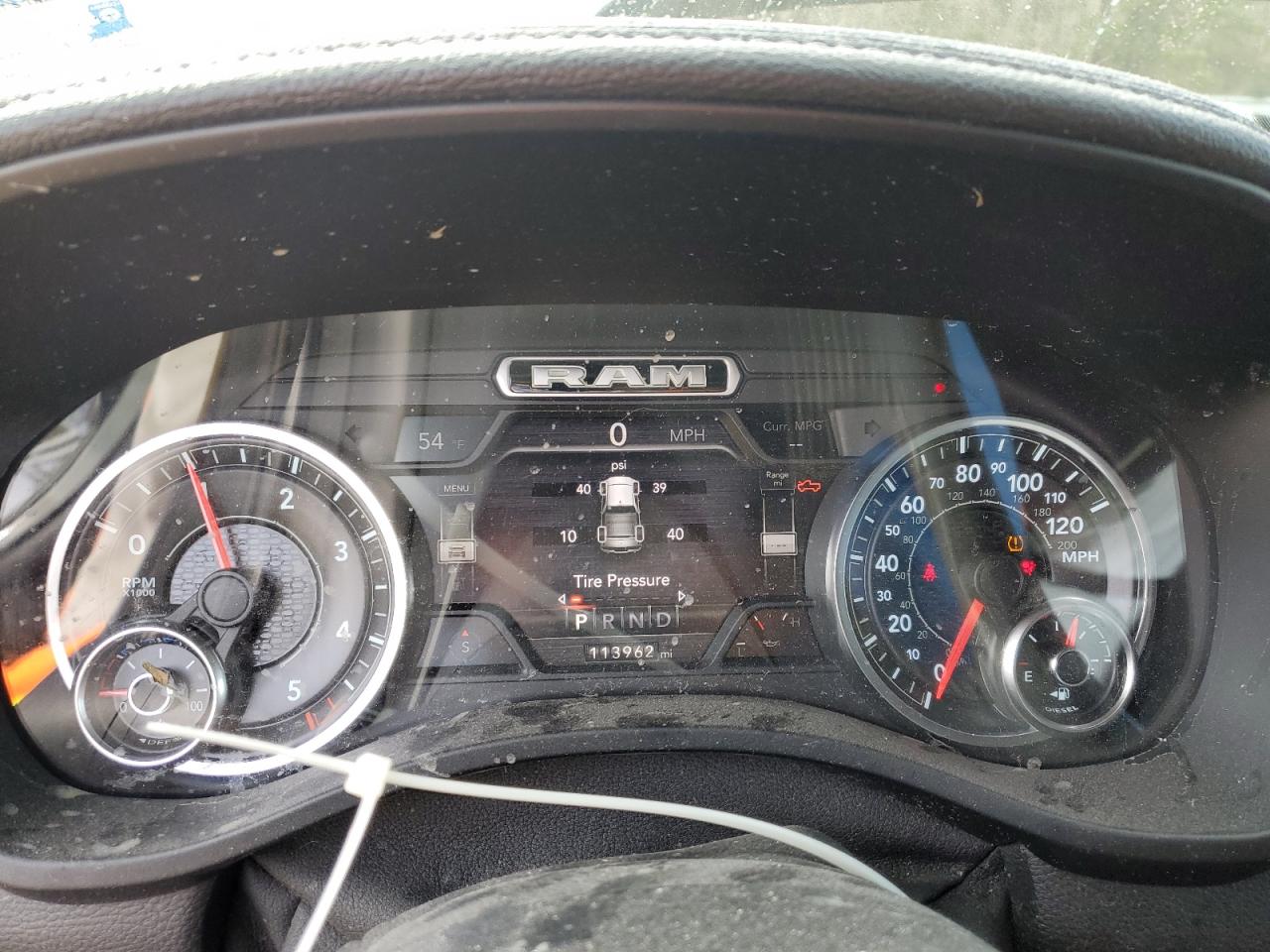2020 RAM 1500 VIN 1C6SRFJM3LN212084 Copart auction photo, front end damage thumbnail 9