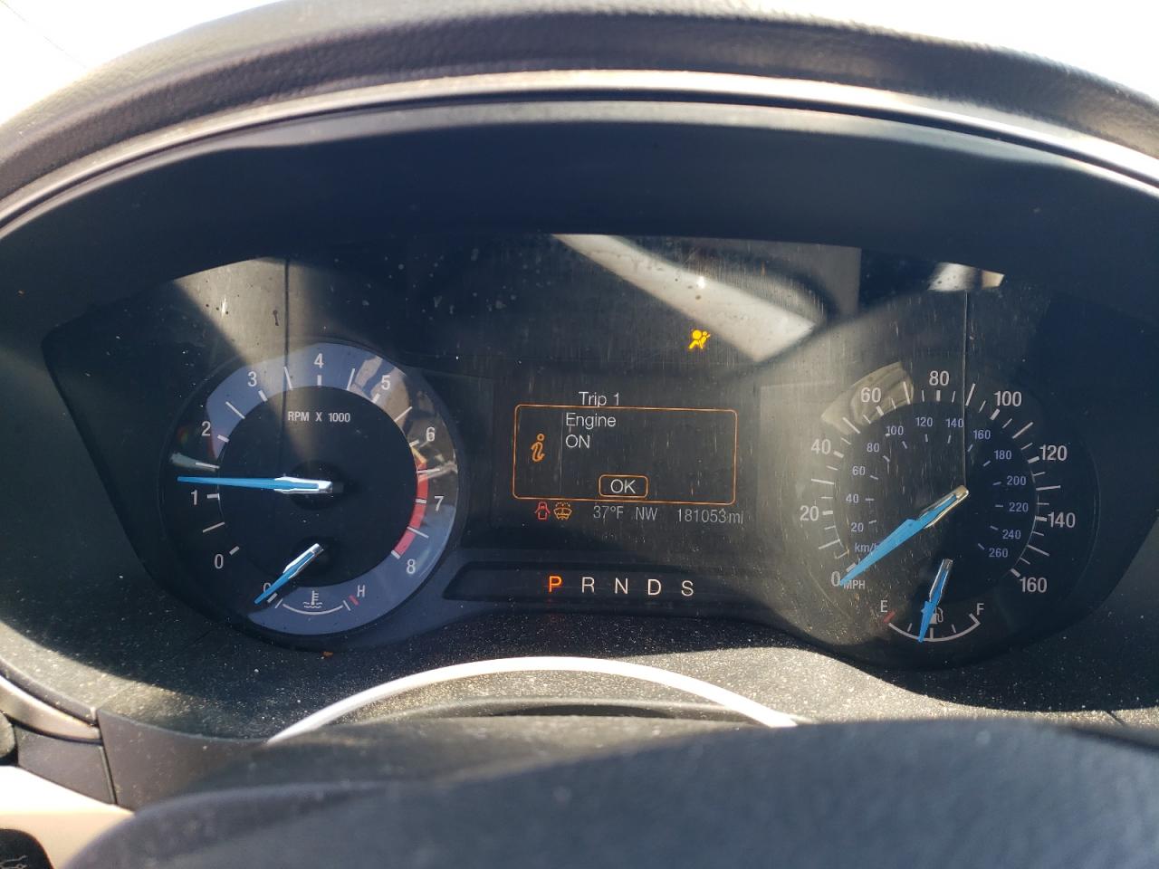 2016 Ford Fusion VIN 3FA6P0H78GR345896 Copart auction photo, front end / side damage thumbnail 9