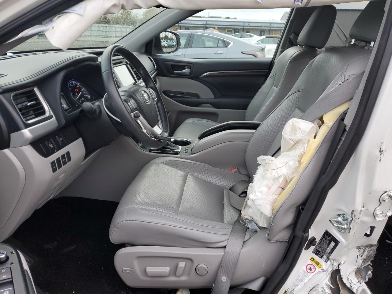 2014 Toyota Highlander VIN 5TDDKRFH3ES029042 Copart auction photo, side damage thumbnail 7