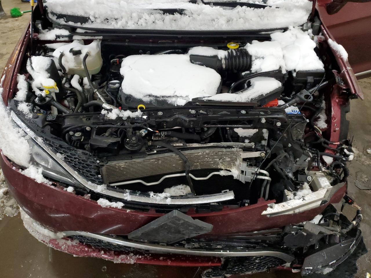 2019 Chrysler Pacifica VIN 2C4RC1GG7KR655417 Copart auction photo, front end damage thumbnail 12