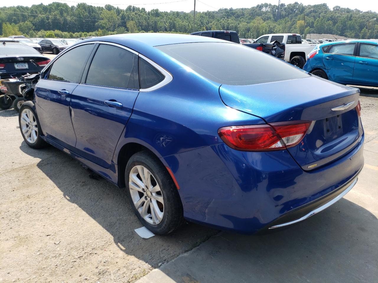 2015 Chrysler 200 VIN 1C3CCCAB1FN742865 Copart auction photo, front end damage thumbnail 2