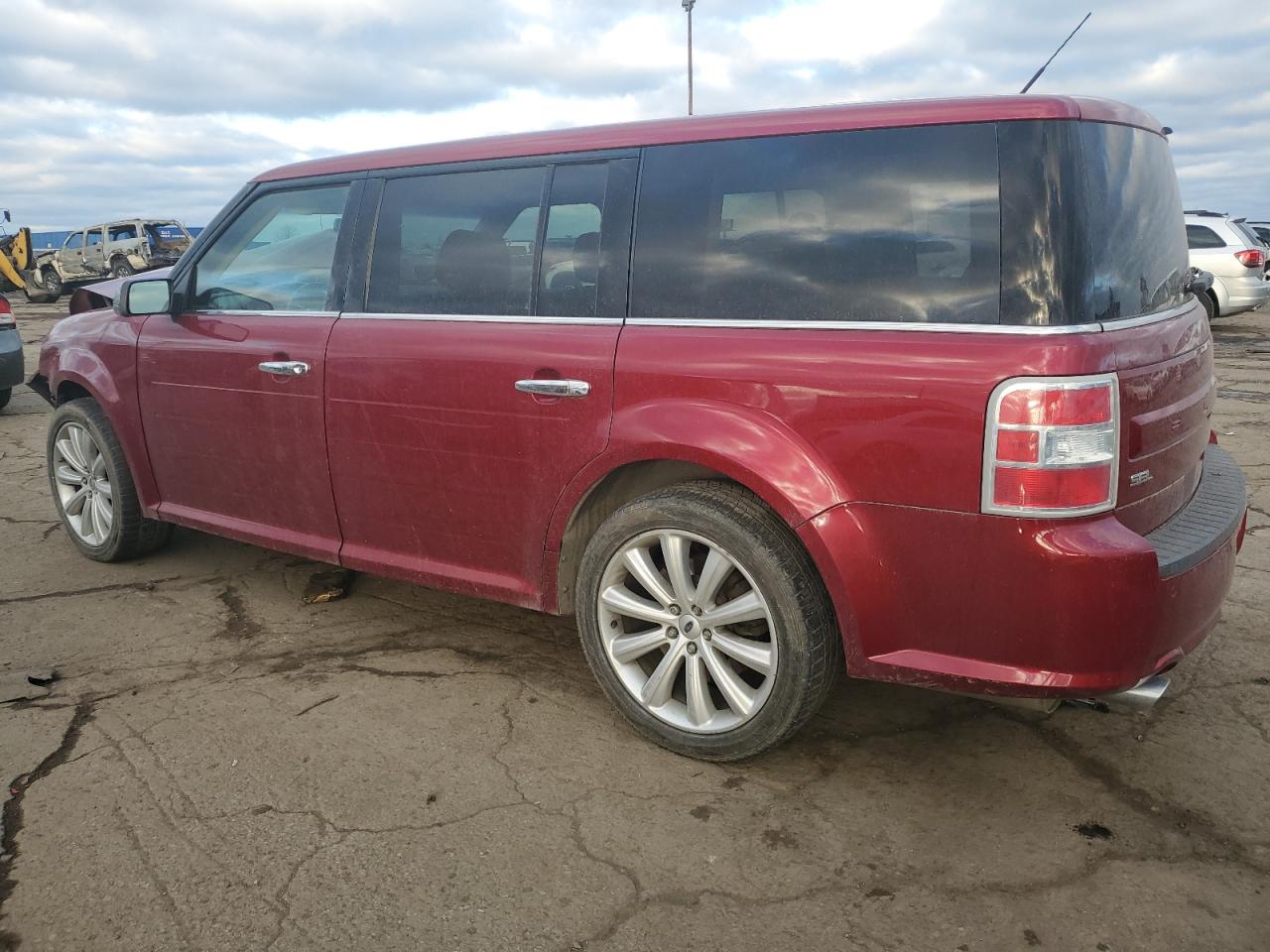 2016 Ford Flex VIN 2FMGK5C81GBA09947 Copart auction photo, front end damage thumbnail 2